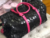 Black Leopard Travel Bag