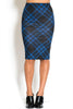 Printed Midi Skirt