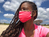 Hot Pink Face Mask