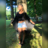 Lace Kimono (Black)