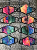 Ribbed Tie Dye Mask