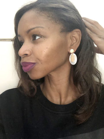 Oval Earrings