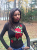 Sheer Rose Bodysuit