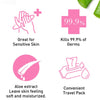 Double Dare Spa Hand Sanitizing Wipes