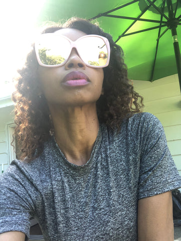 Butterfly Mirrored Sunglasses