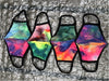 Ribbed Tie Dye Mask