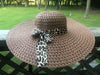 Leopard Beach Hat