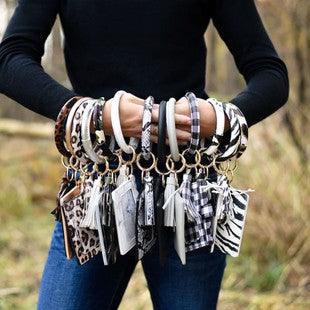 Zebra Wristlet