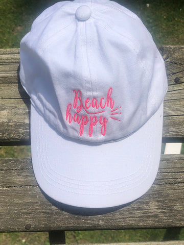 Beach Happy Baseball Cap