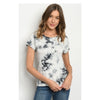White Tie Dye Top