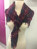 Oversized Plaid Scarf