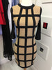 Checkered Sheer Dress