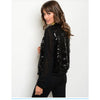 Sequins Bomber Jacket