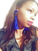 Pom Pom Tassel Earrings