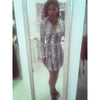 Ark & Co Reptile Wrap Dress