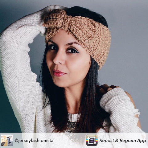 Bow Sweater Headband