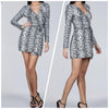 Ark & Co Reptile Wrap Dress